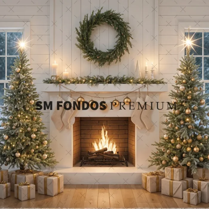 SM Fondo Digital – Decoración Navidad Chic Neutra