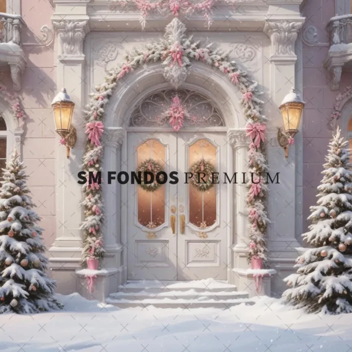 SM Fondo Digital – Puerta Blanca Nieve Rosa