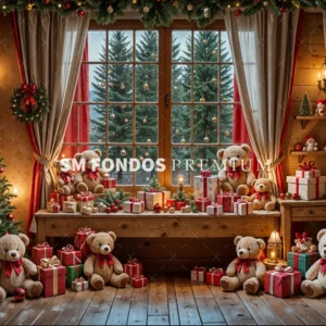 SM Fondo Digital - Navidad Ositos Regalos