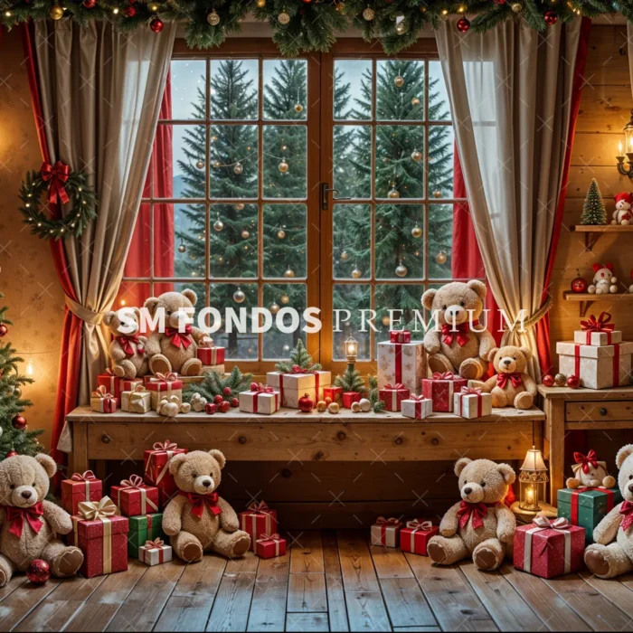 SM Fondo Digital – Navidad Ositos Regalos