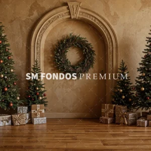 SM Fondo Digital 048- Interior Natural Navidad