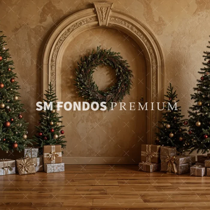 SM Fondo Digital 048- Interior Natural Navidad